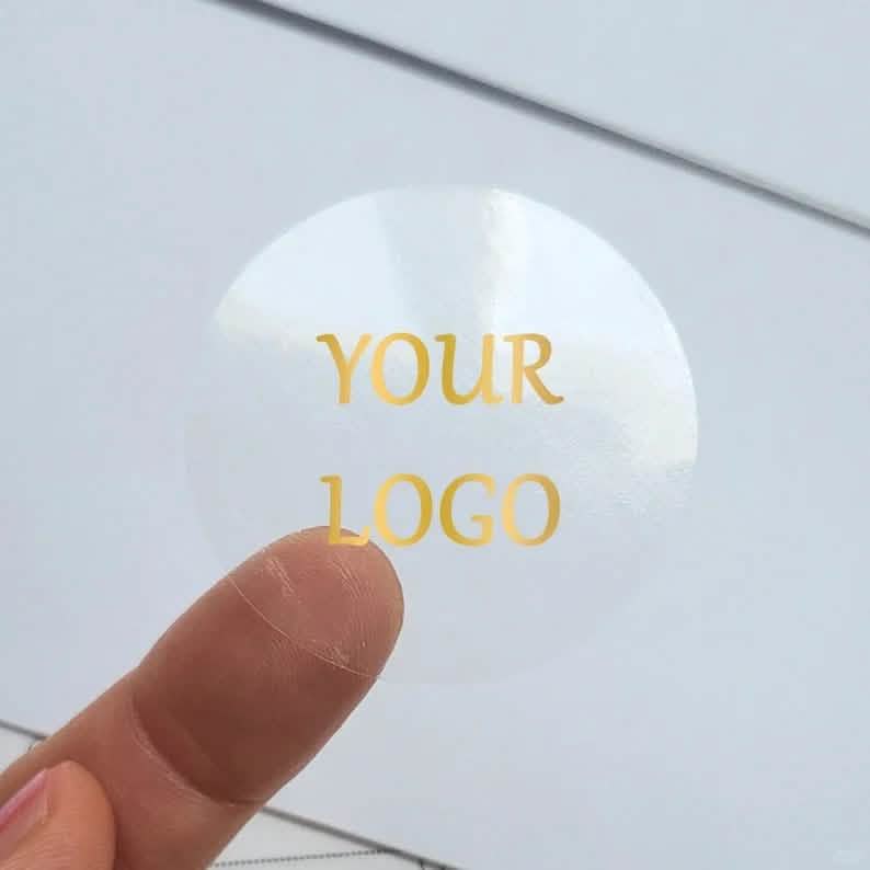 Clear Stickers | Custom Transparent Stickers for Laptops, Water Bottles & Phones