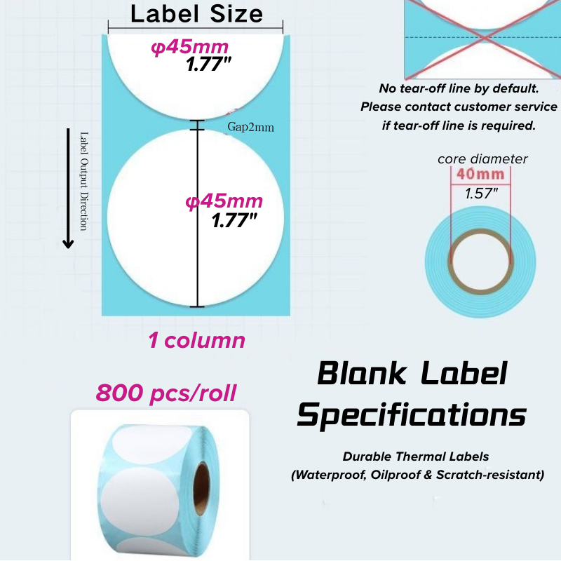 Circular Thermal Labels for Jars45_800