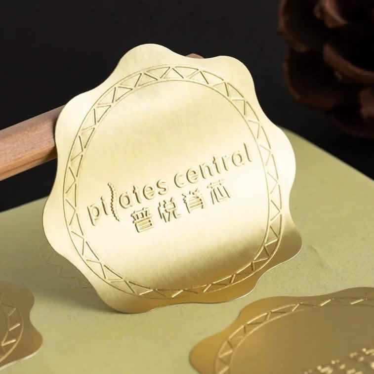 Gold Metallic Stickers