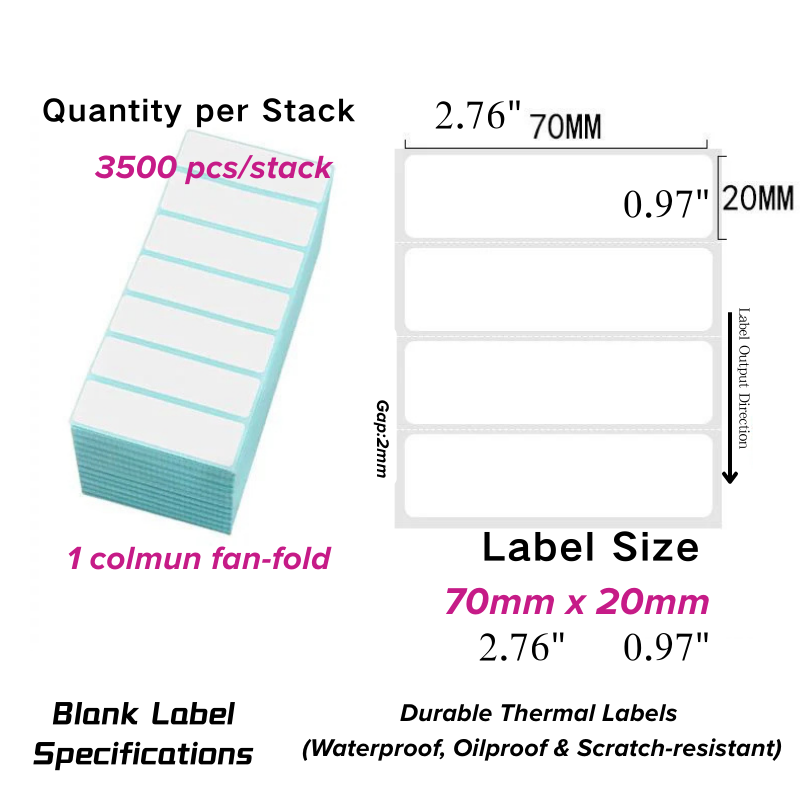 Small Format Accordion-Style Label Stack70_20_3500_1col