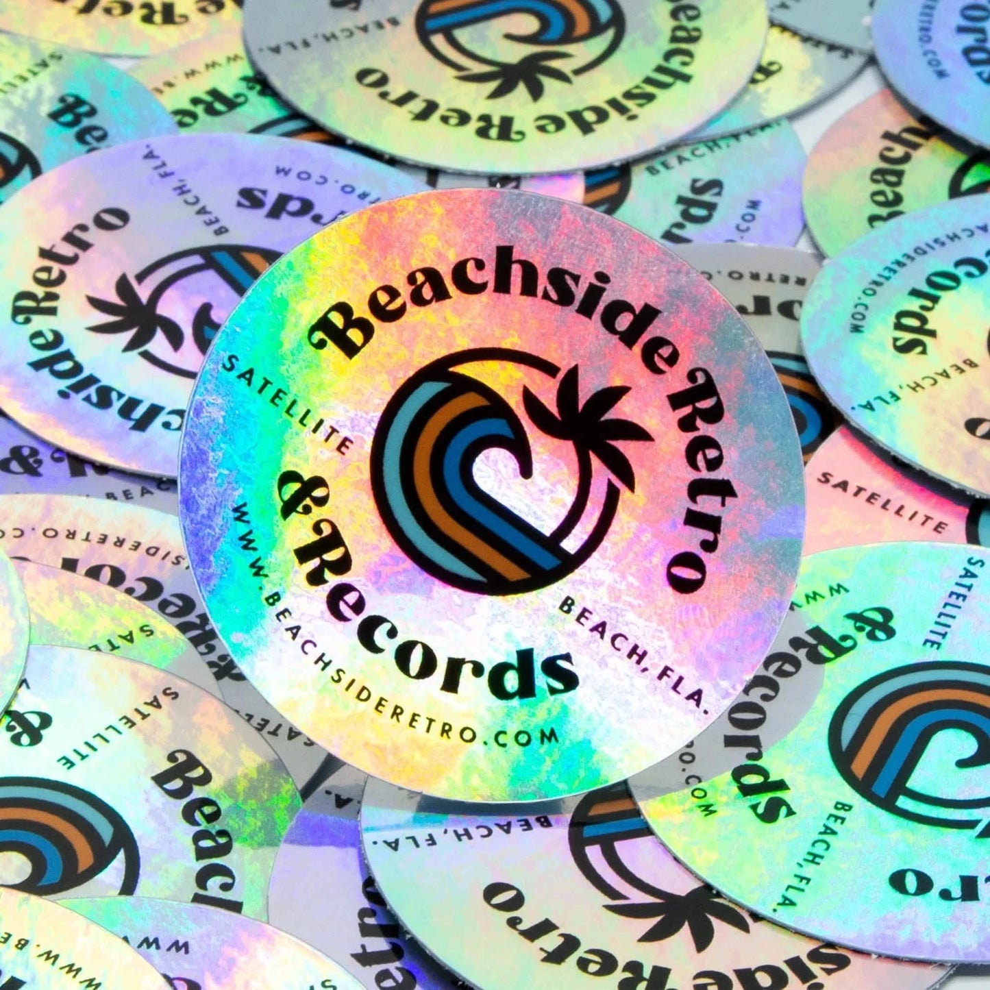Iridescent Holographic Sticker
