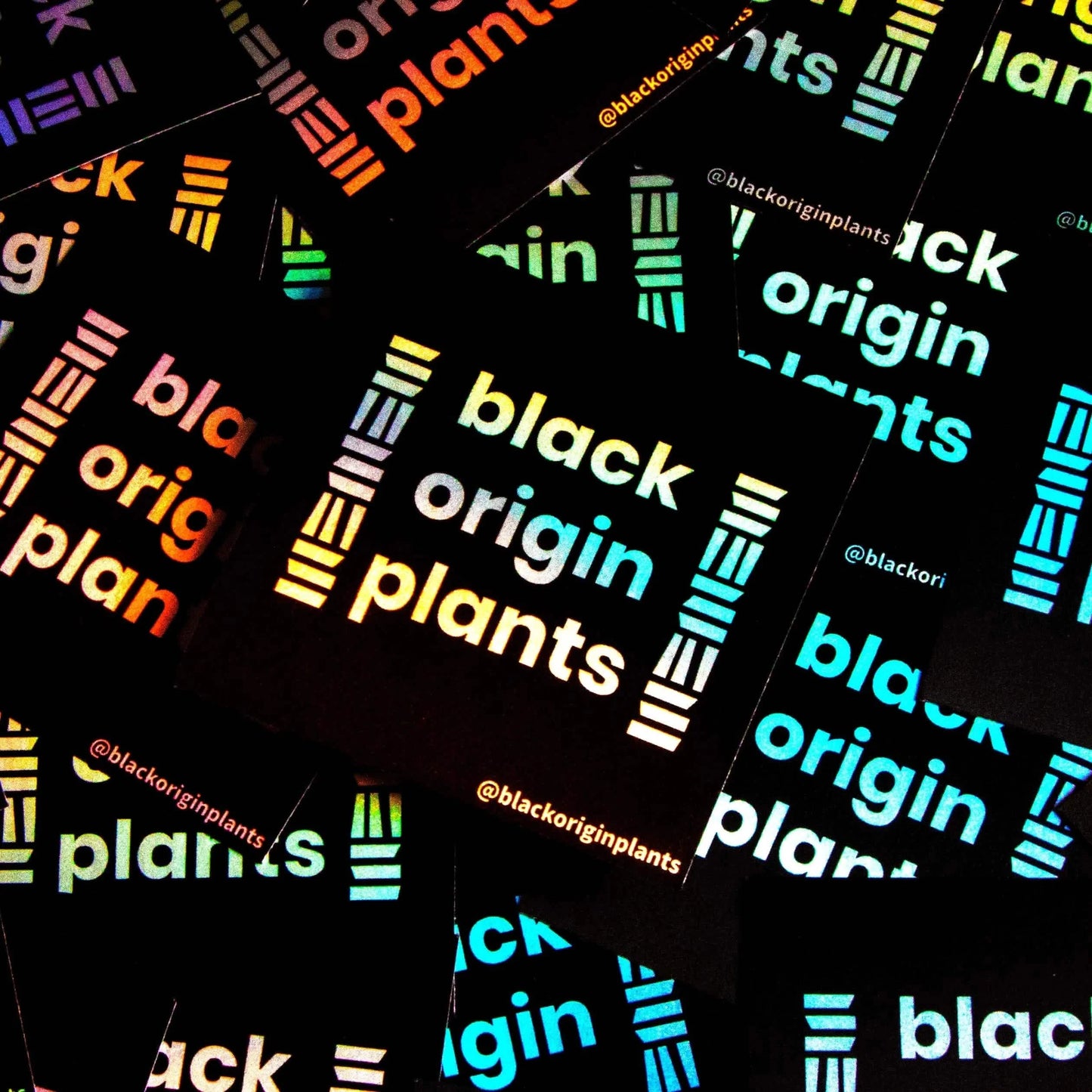 Iridescent Holographic Sticker
