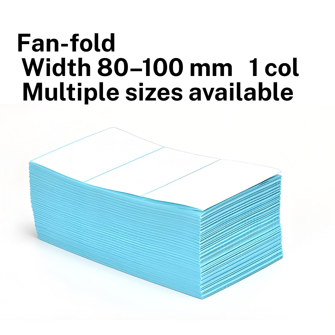 Accordion-Style Label Stack for Warehouse Use