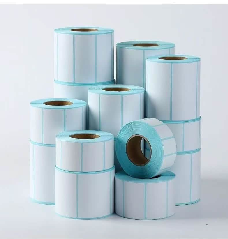 Thermal label paper compatible with desktop printers