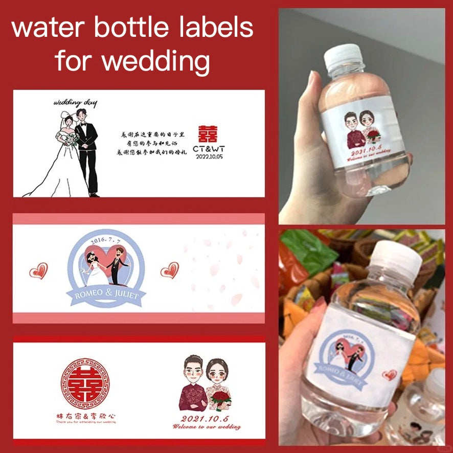Custom Water Bottle Labels