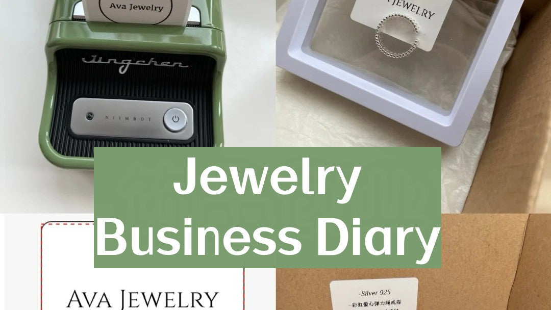 Jewelry Business Diary | My DIY Label Printer Saved My Packaging Game!