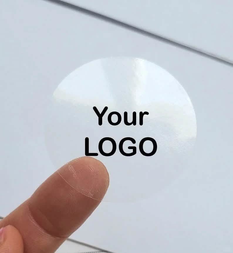 Clear Stickers | Custom Transparent Stickers for Laptops, Water Bottles & Phones