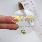 Clear Stickers | Custom Transparent Stickers for Laptops, Water Bottles & Phones