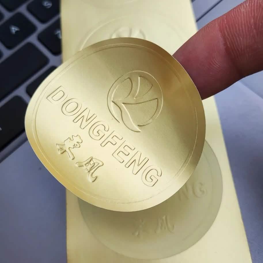 Gold Metallic Stickers 