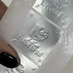 Silver Metallic Stickers | Custom Shiny Stickers for Laptops & Water Bottles