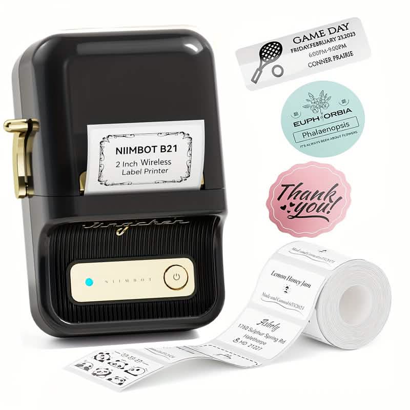 NIIMBOT B21 labeling inventory boxes