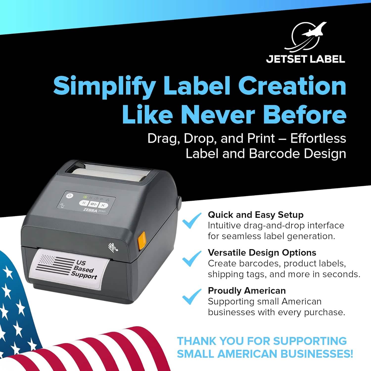 Zebra ZD421 for inventory labeling