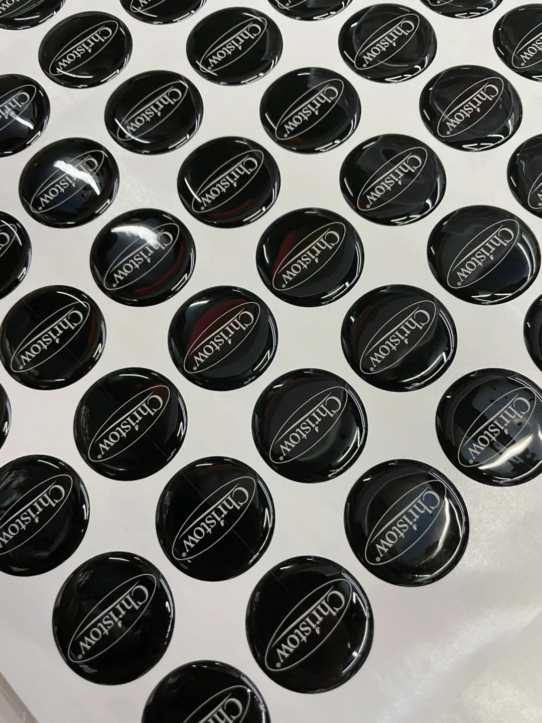 Crystal Epoxy Stickers