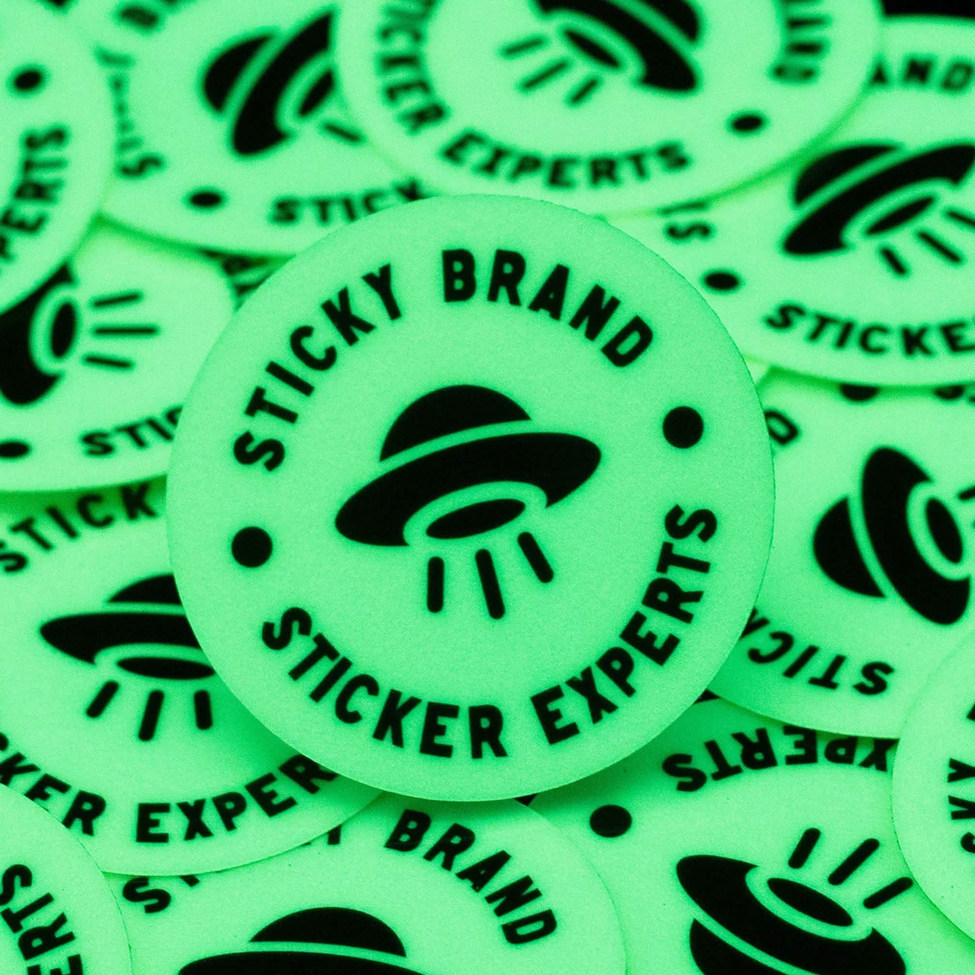 Glow-in-the-Dark Stickers | Personalized Stickers, Waterproof & Durable