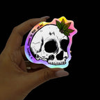 Iridescent Holographic Sticker | Custom Rainbow Stickers for Laptops, Water Bottles & Phones