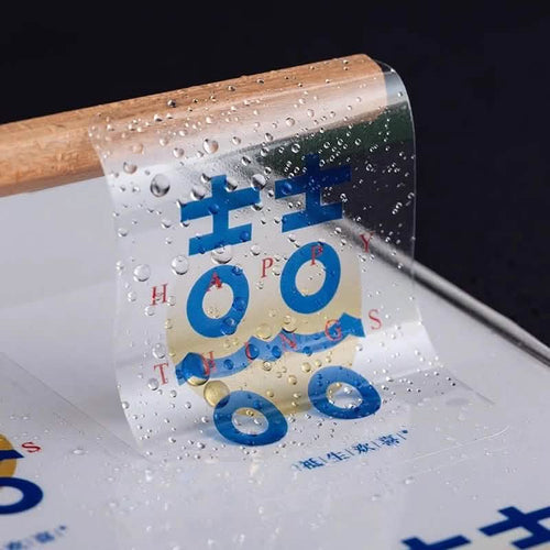 Clear Stickers | Custom Transparent Stickers for Laptops, Water Bottles & Phones