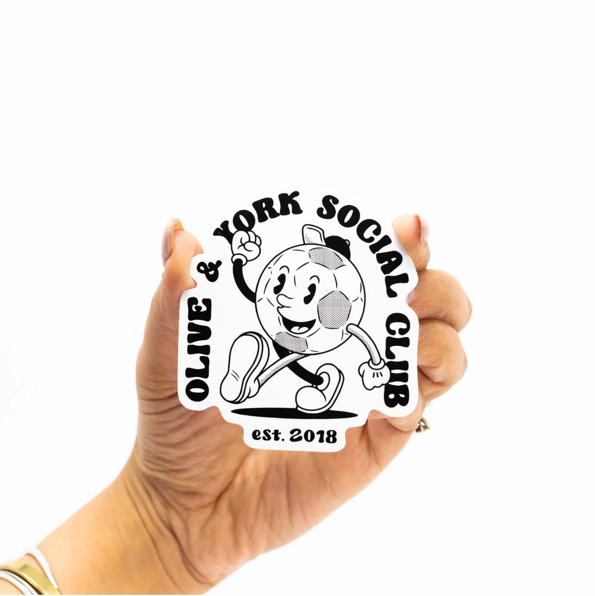 OliveandYorkSocialClubVinylSticker
