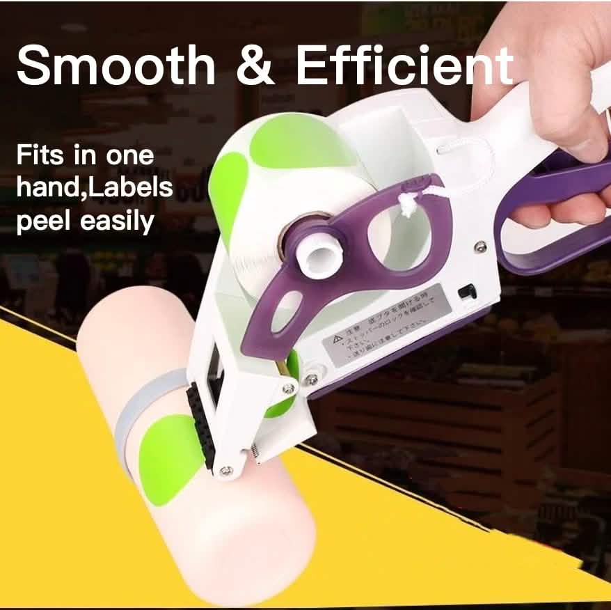Portable Handheld Labeling Machine with product labels