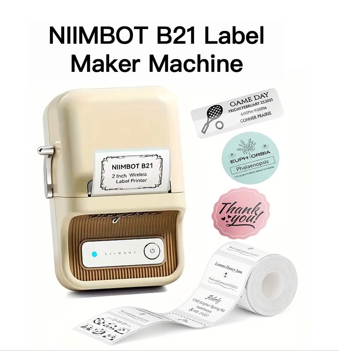 yellow NIIMBOT B21 