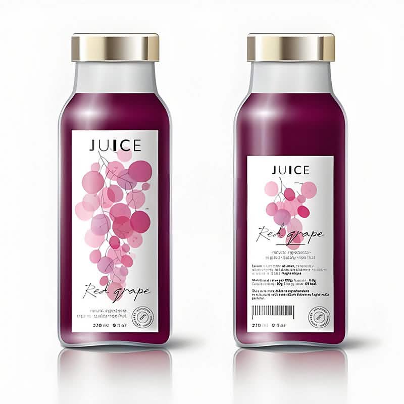 Durable self-adhesive bottle label for retail and promotional use