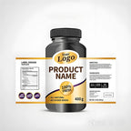 Durable Health Product Label for cups and packaging