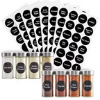 Customizable Waterproof Condiment Labels for storage jars