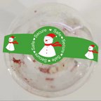 Waterproof food safety seal label for delivery bags